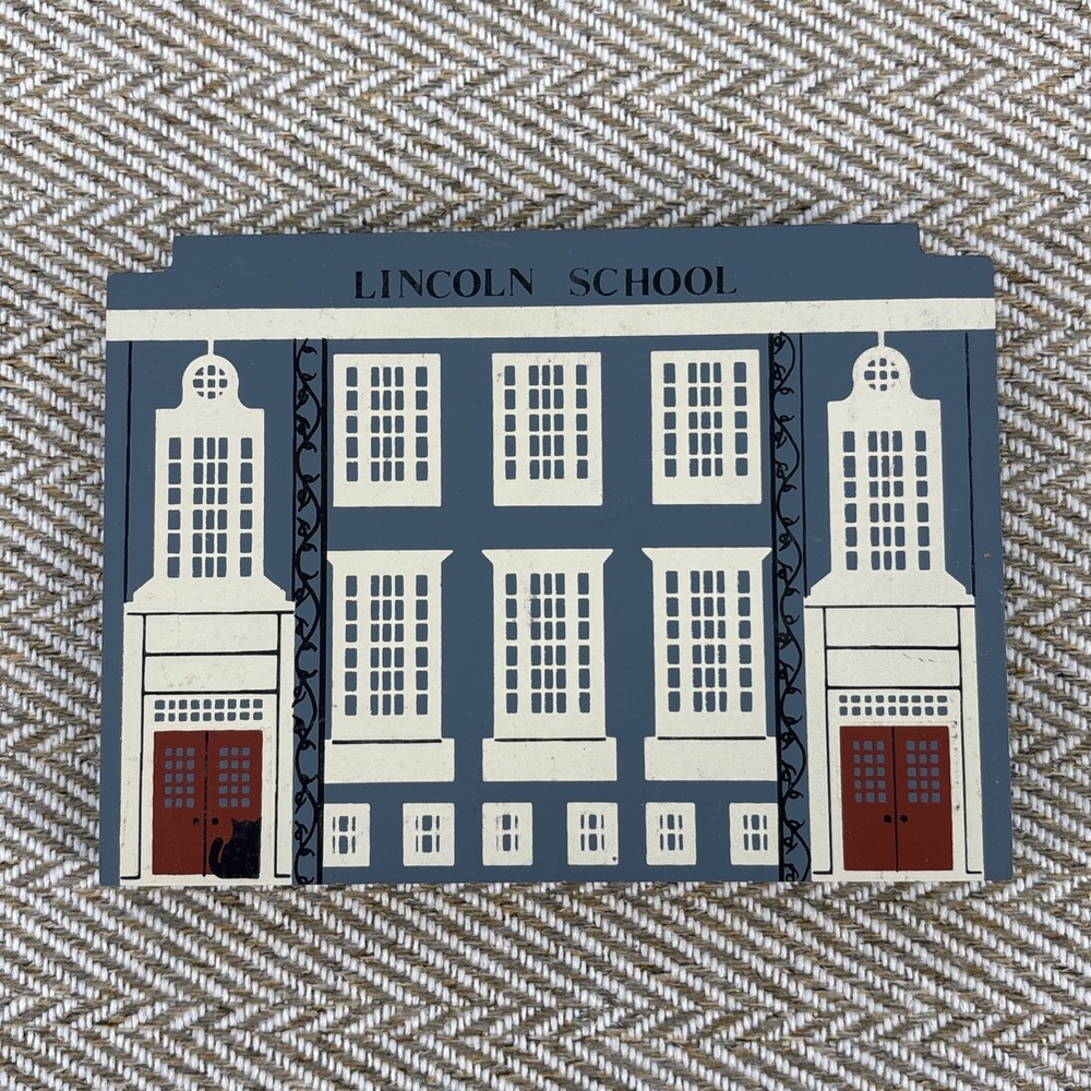 The Cats Meow Lincoln School Series VI Faline 1988 Signed '